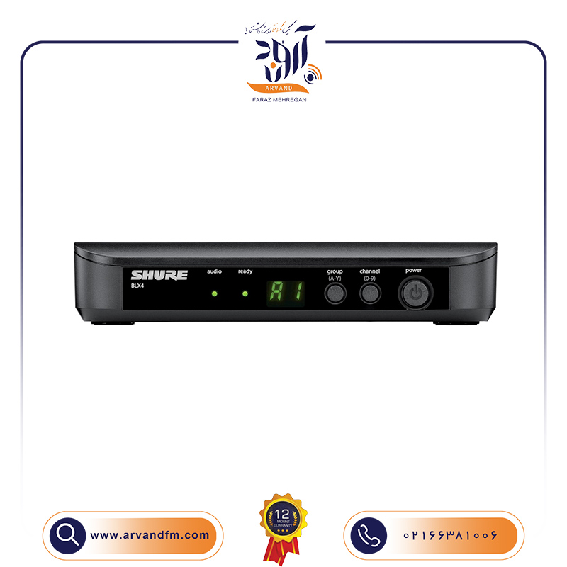 2 میکروفون وکال بیسیم BLX24/B58 برند SHURE