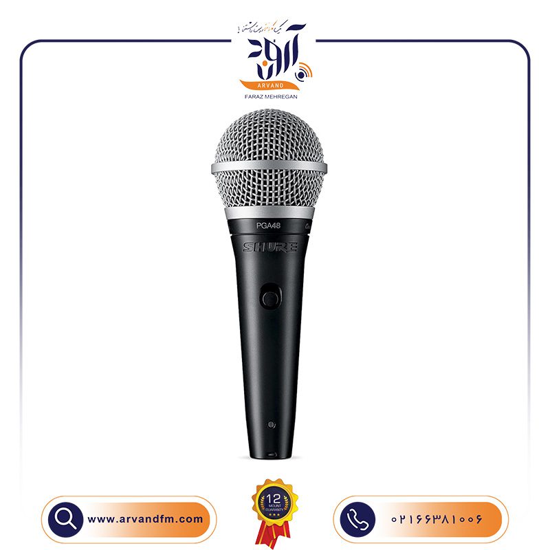 میکروفون وکال PGA48 برند SHURE