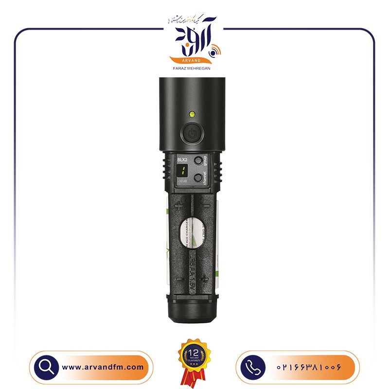 2 میکروفون فرستنده دستی BLX2/B58 با کپسول BETA58A برند SHURE
