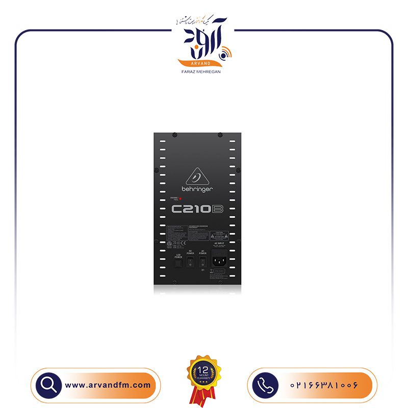4 اسپیکر پرتابل باطری دار مدل C210B برند بهرینگر