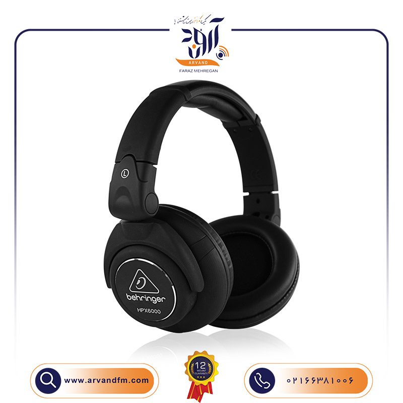 1 هدفون دی جی HPX6000 برند بهرینگر