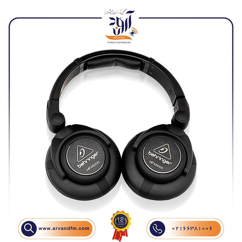 2 هدفون دی جی HPX6000 برند بهرینگر