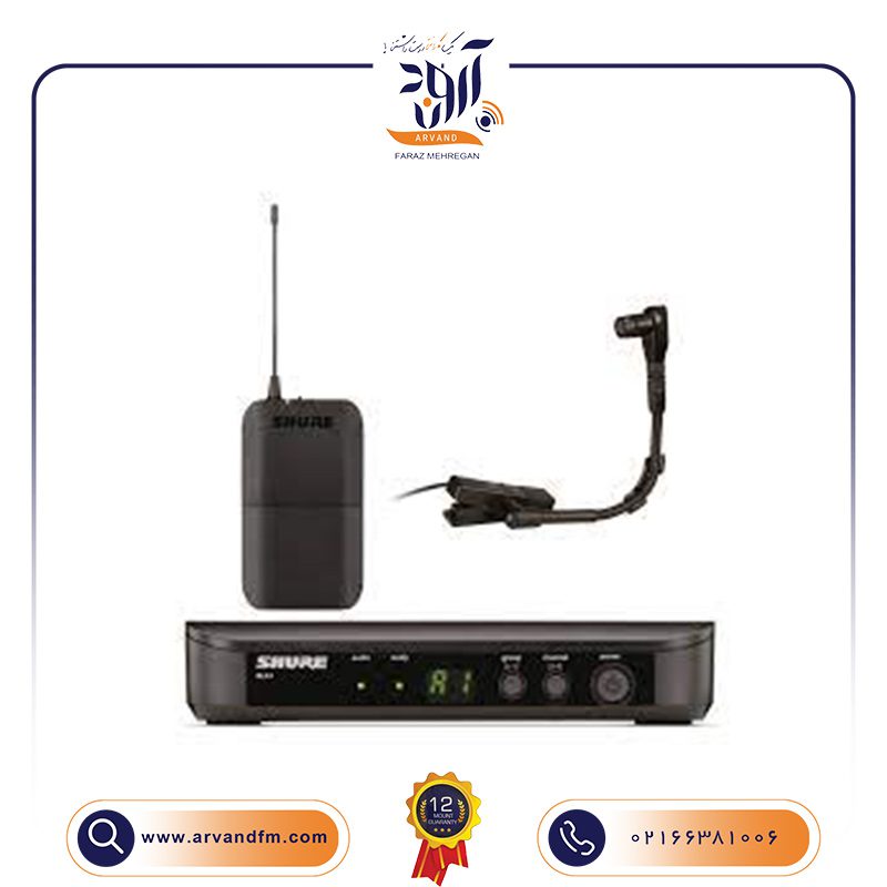2 میکروفون بیسیم ساز BLX14/B98 برند SHURE