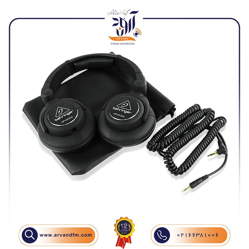 4 هدفون دی جی HPX6000 برند بهرینگر