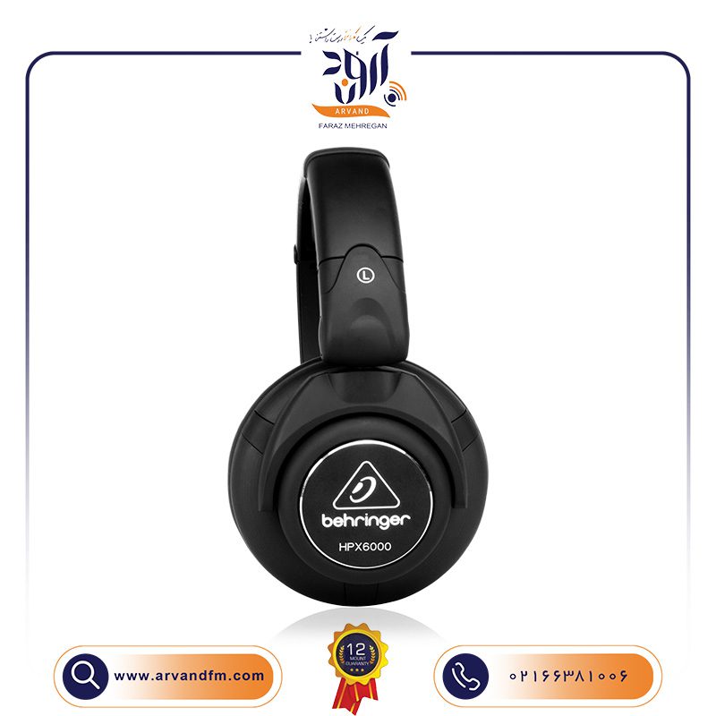 5 هدفون دی جی HPX6000 برند بهرینگر