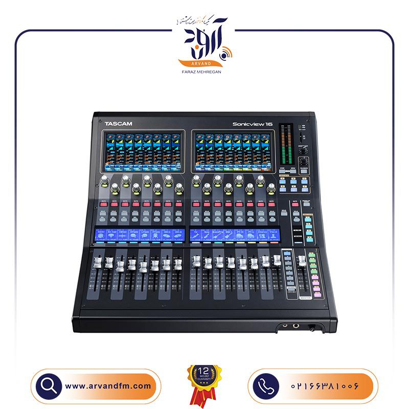 میکسر دیجیتالی Sonicview 16XP برند TASCAM