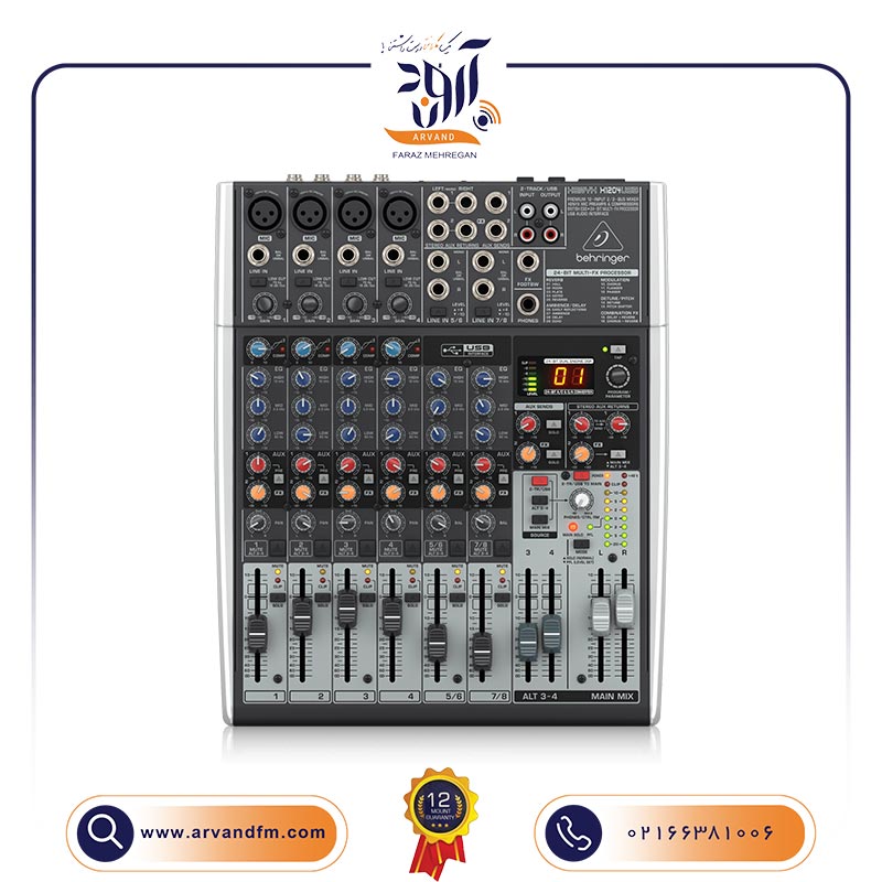 میکسر آنالوگ X1204USB برند Behringer