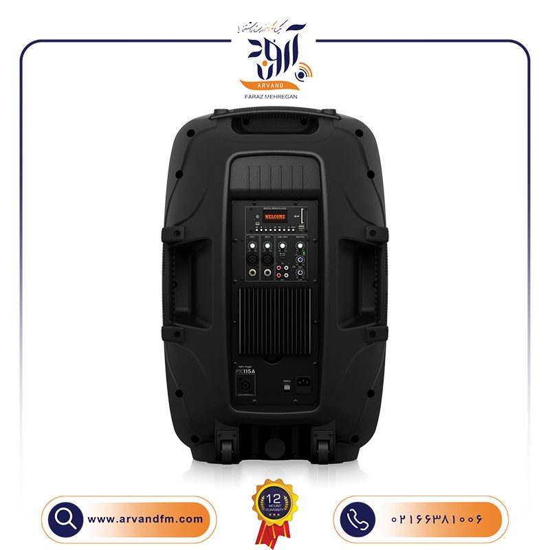 2 اسپیکر اکتیو PK115A برند Behringer