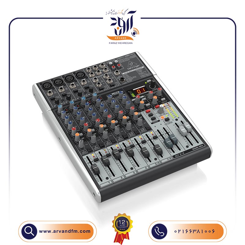 2 میکسر آنالوگ X1204USB برند Behringer
