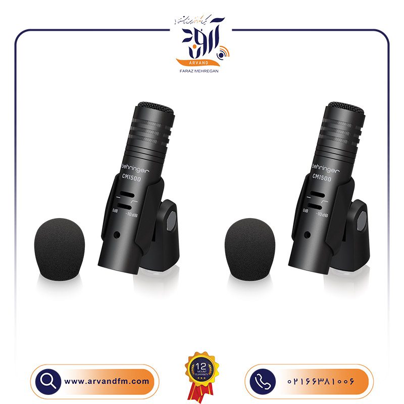 4 مجموعه میکروفون درام BC1500 برند Behringer