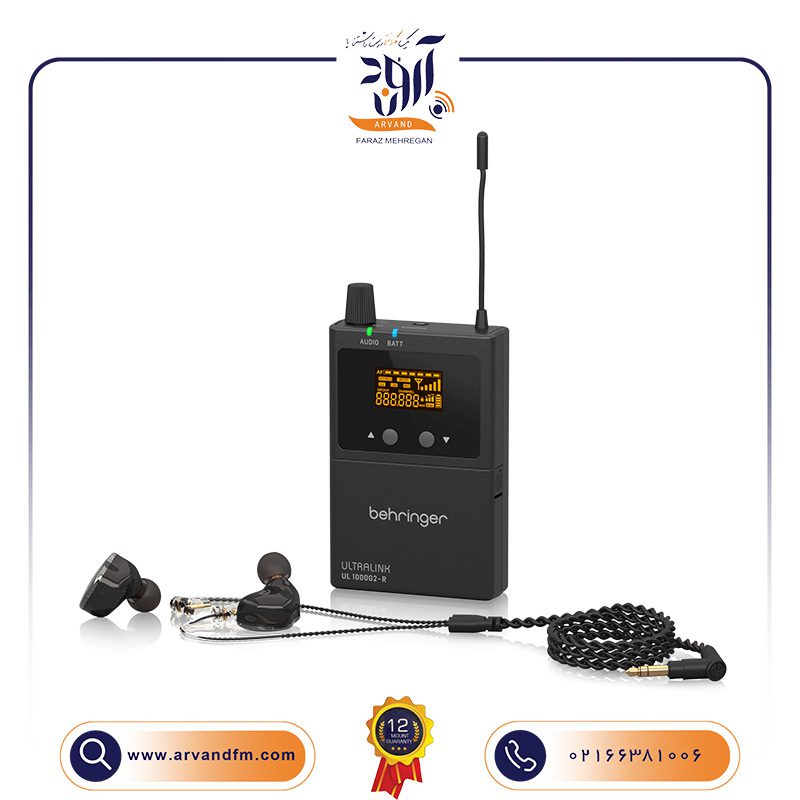 گیرنده ایرفون مانیتورینگ UL 1000G2-R برند Behringer