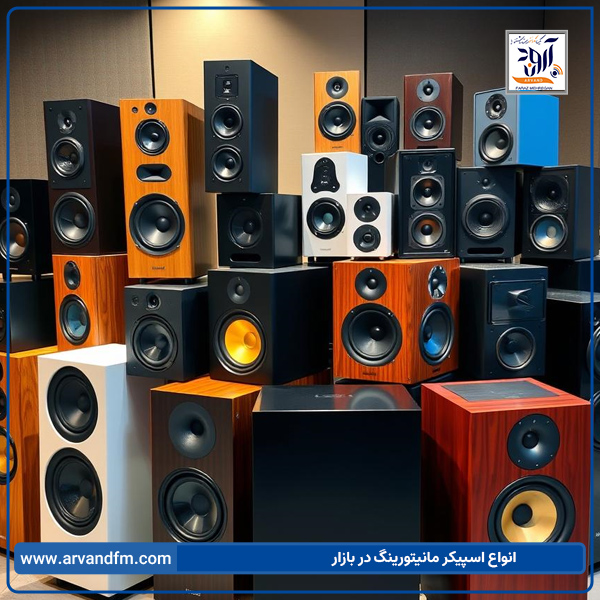 اسپیکر مانیتورینگ چیست و انواع اسپیکر مانیتورینگ در بازار