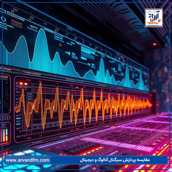 مقایسه پردازش سیگنال آنالوگ و دیجیتال