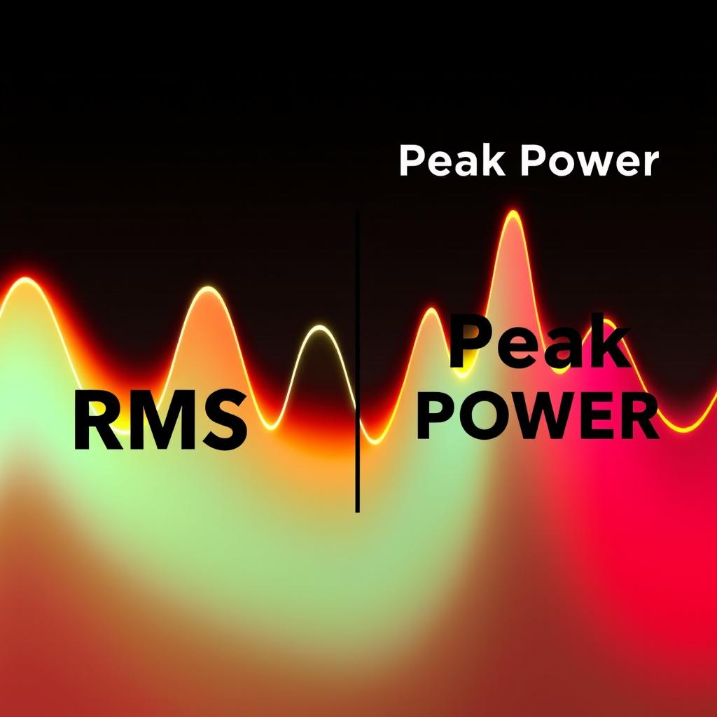 تفاوت بین RMS و توان پیک