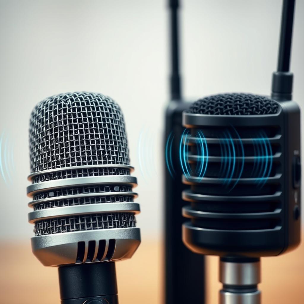 میکروفون با سیم بهتر است یا میکروفون بی سیم