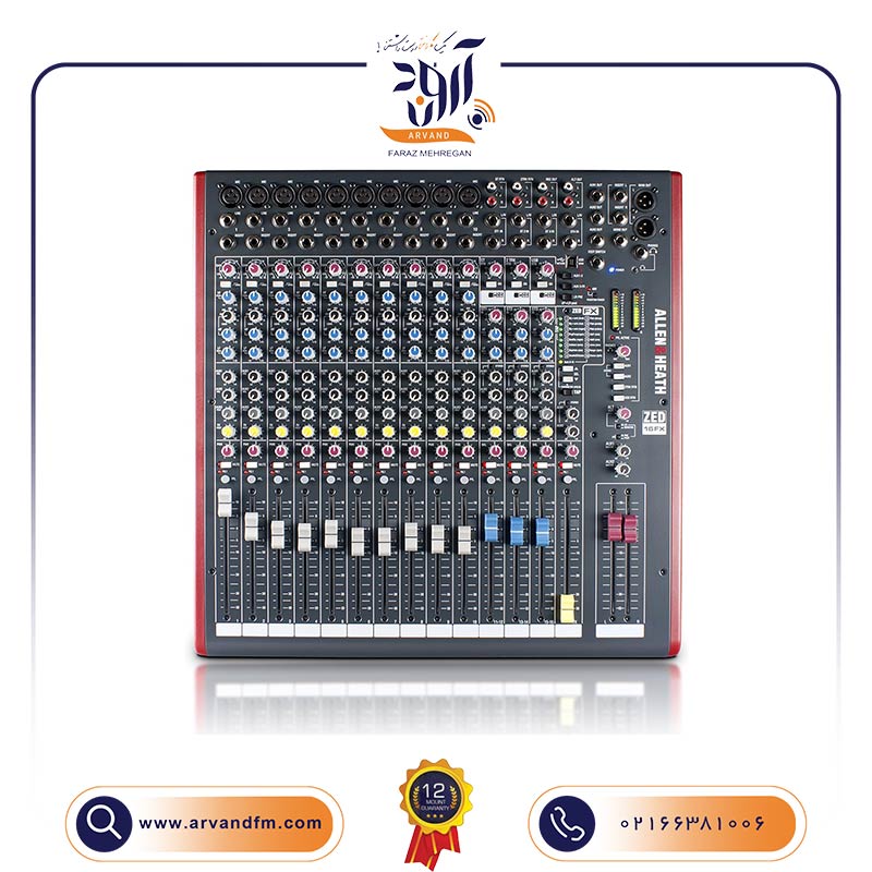 میکسر آنالوگ ZED-16FX برند Allen&Heath