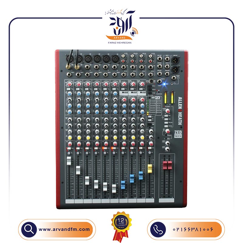 میکسر آنالوگ ZED-12FX برند Allen&Heath