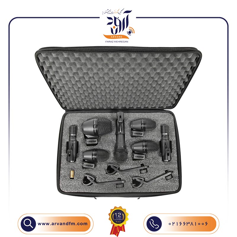 میکروفون درام ست PGADRUMKIT7 برند SHURE