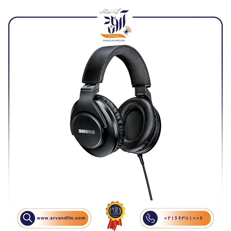 هدفون استودیویی حرفه ای SRH440A برند SHURE