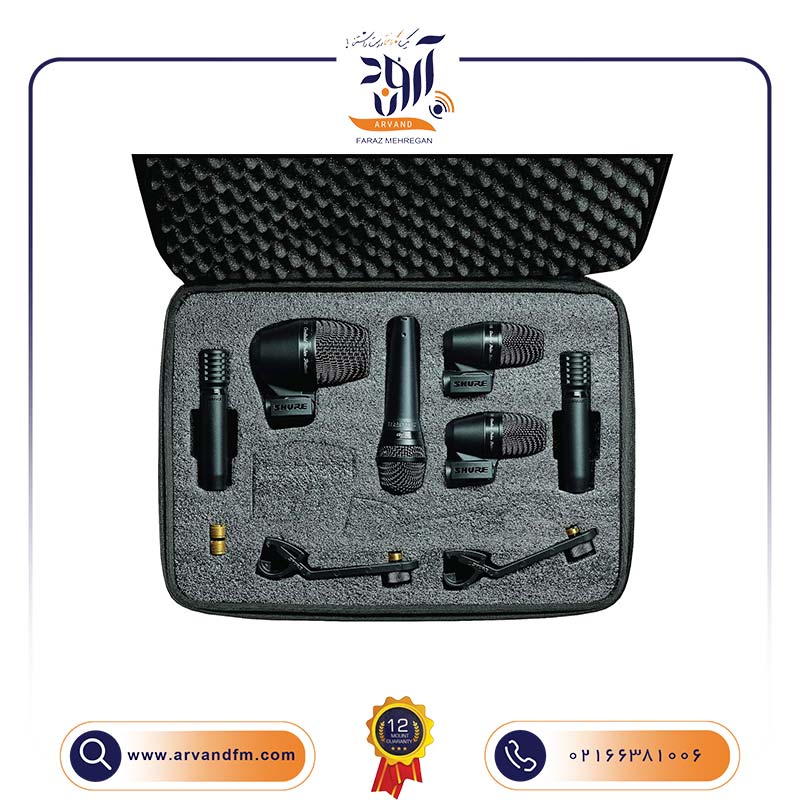 میکروفون درام ست PGADRUMKIT6 برند SHURE