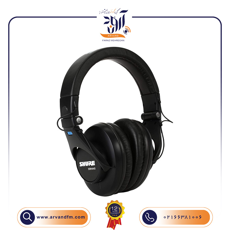A1 هدفون استودیویی حرفه ای SRH440A برند SHURE