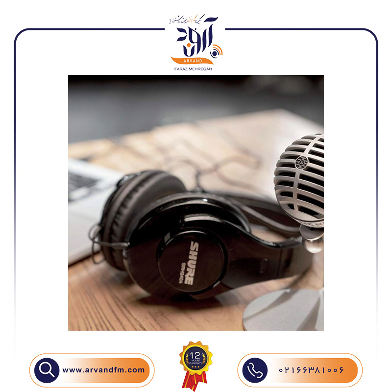 A3 هدفون استودیویی SRH240A برند SHURE