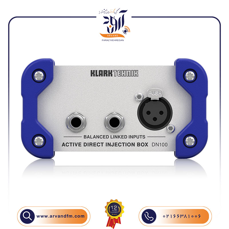 دی‌آی باکس اکتیو DN100 برند Klark Teknik