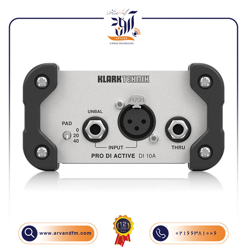 دی‌آی باکس اکتیو DI 10A برند Klark Teknik