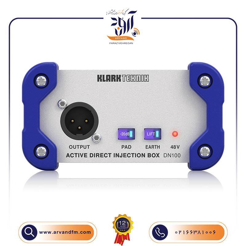 A2 دیآی باکس اکتیو DN100 برند Klark Teknik