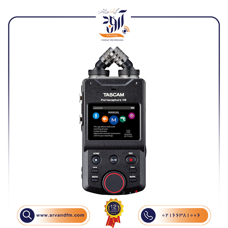 رکوردر پرتابل Portacapture X6 برند TASCAM