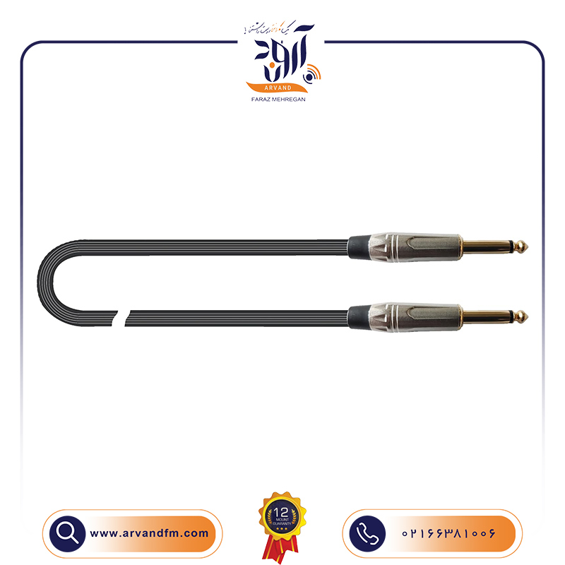 کابل میکروفن حرفه‌ای JUST/JJ-3 SL برند QUIKLOK
