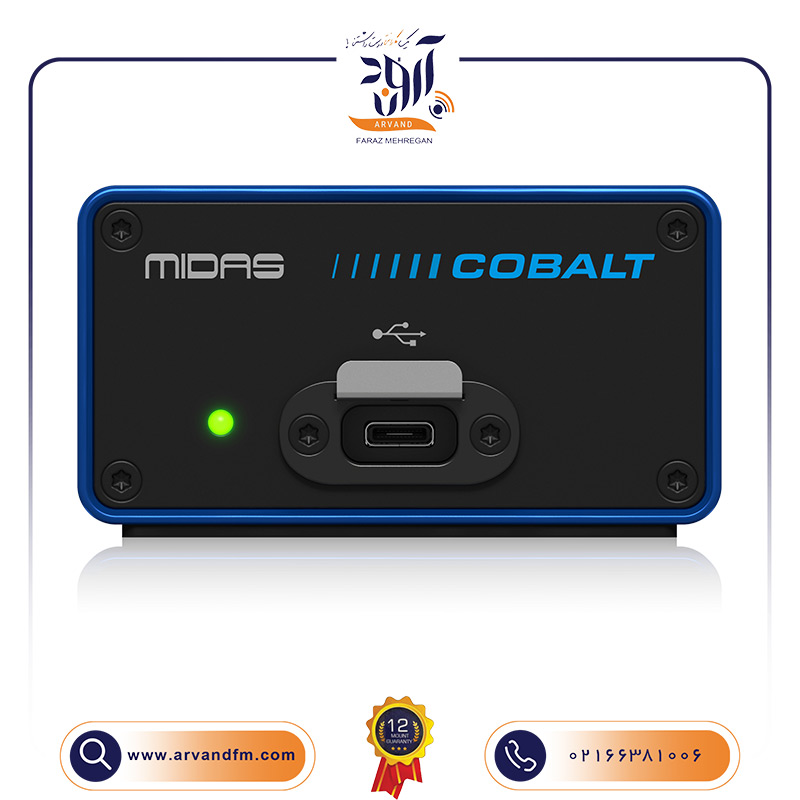 کارت صدا و مبدل صوتی COBALT برند MIDAS