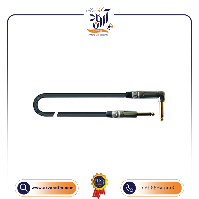 کابل میکروفن حرفه‌ای JUST/JR-6 SL برند QUIKLOK